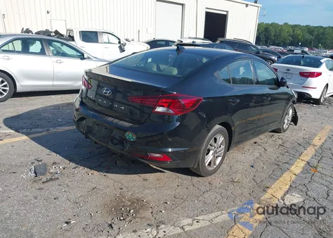 2019 Hyundai Elantra Value Edition from USA, damaged, VIN KMHD84LF5KU875521